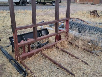 Custom heavy duty hay forks