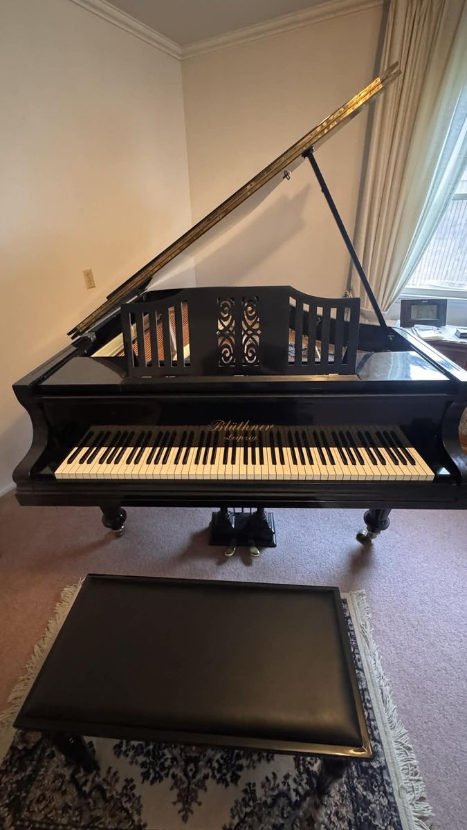 1909 Bluthner Grand Piano