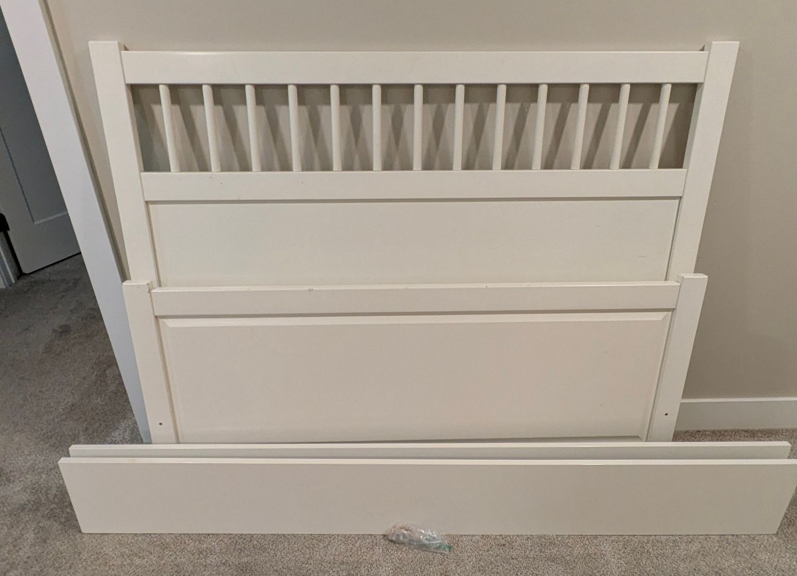 FREE IKEA Full Size HEMNES Bed Frame – White