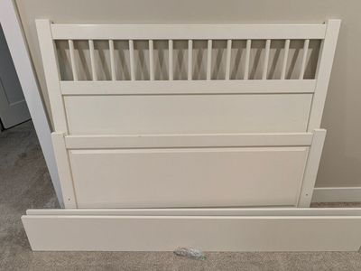 FREE IKEA Full Size HEMNES Bed Frame – White