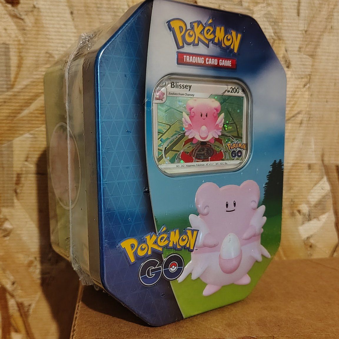 Pokémon Go Blissy Tin Sealed Pokemon Cards