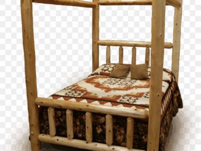 cedar canopy bed frame queen size
