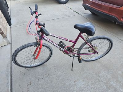 Roadmaster Ultra Terra 15-Speed Mountain Bike - Purple/Pink - Adult Size