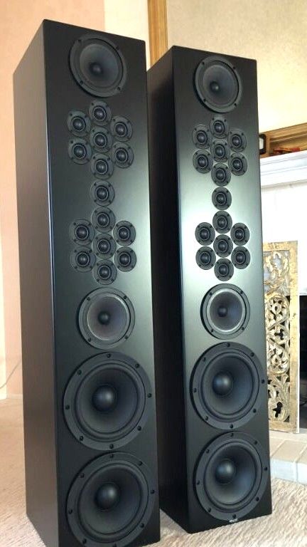 A set of Tekton Encore speakers for sale