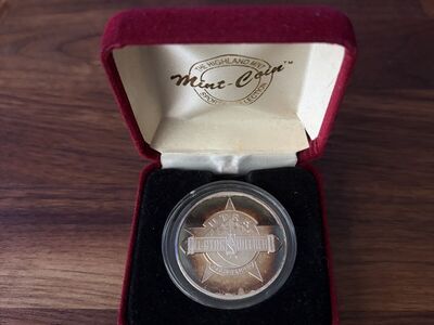 1993 NBA All-Star Weekend Utah 1oz Silver Coin – Monster Rainbow Toning