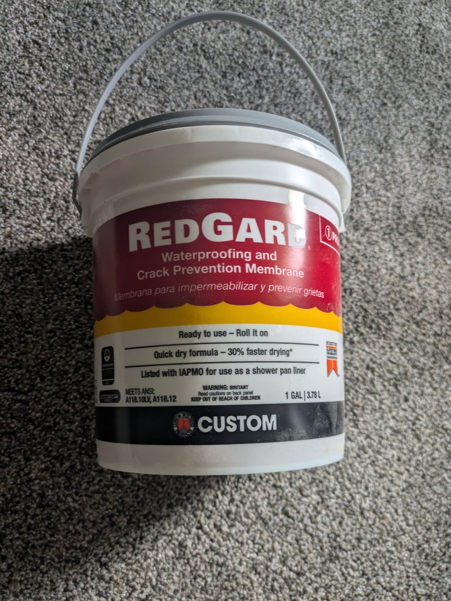 Red guard- most of a gallon
