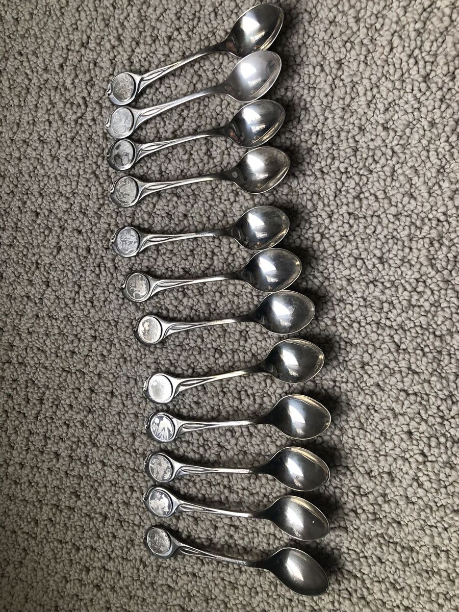 Twelve (12) Days of Christmas Sterling Silver Spoon Set