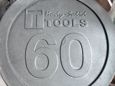 60 lb. Fixed Weight Straight Barbell