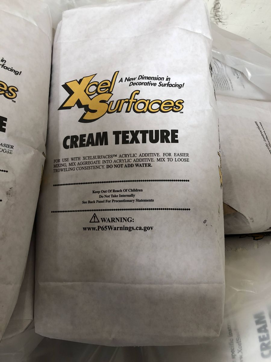 XCEL SURFACES CREAM TEXTURE