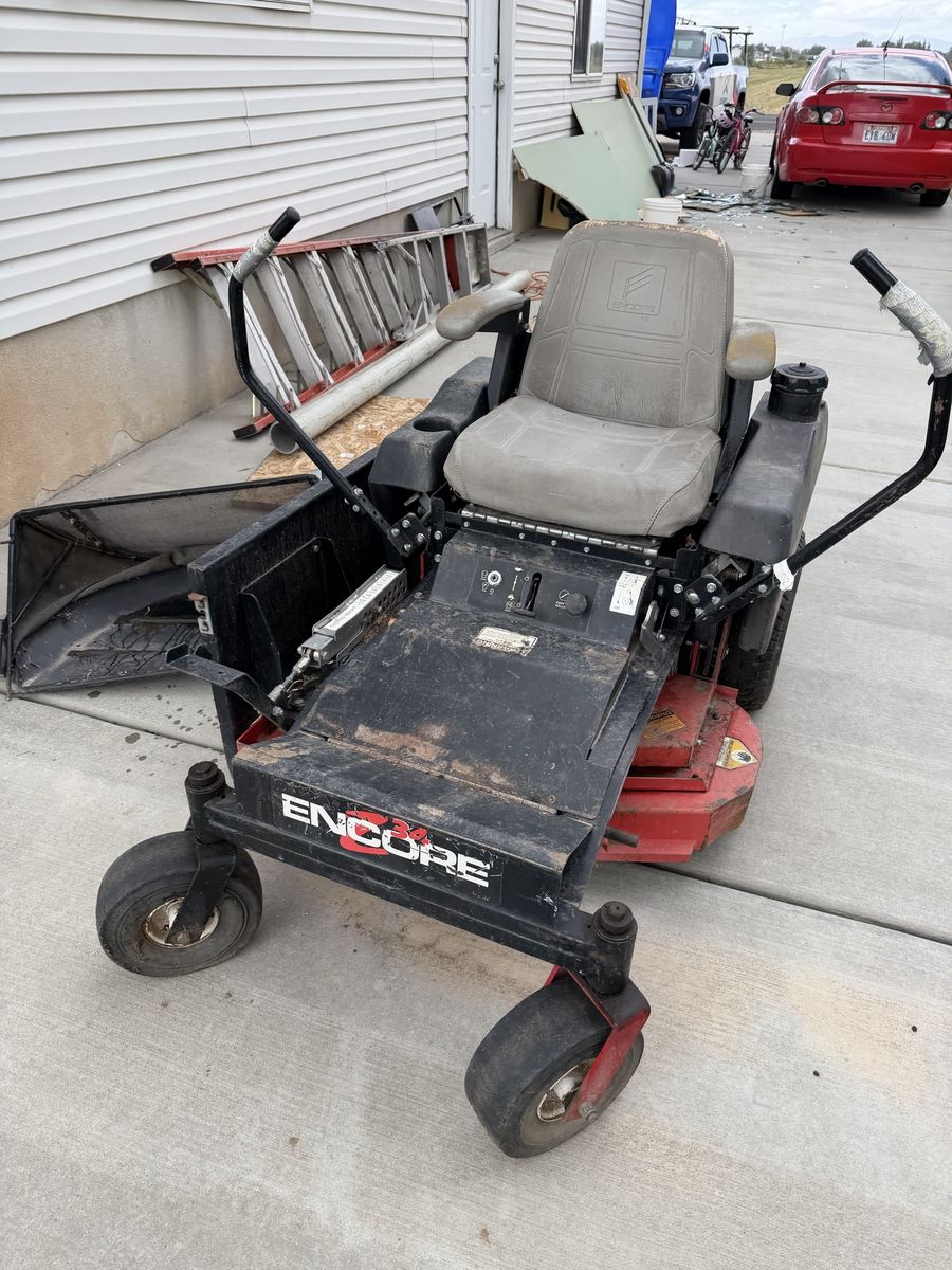 Encore Commercial Zero Turn Mower - Not Running,