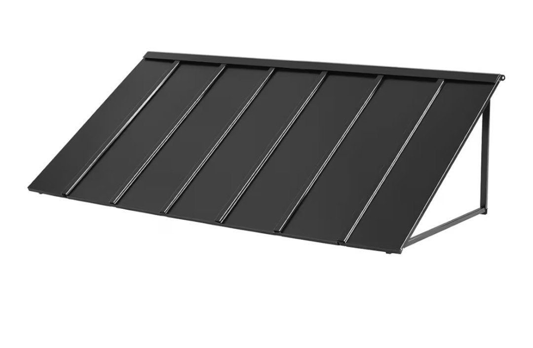VEVOR Fixed Metal Awning 80x36 in Door Canopy