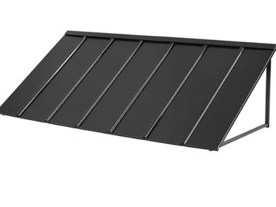 VEVOR Fixed Metal Awning 80x36 in Door Canopy