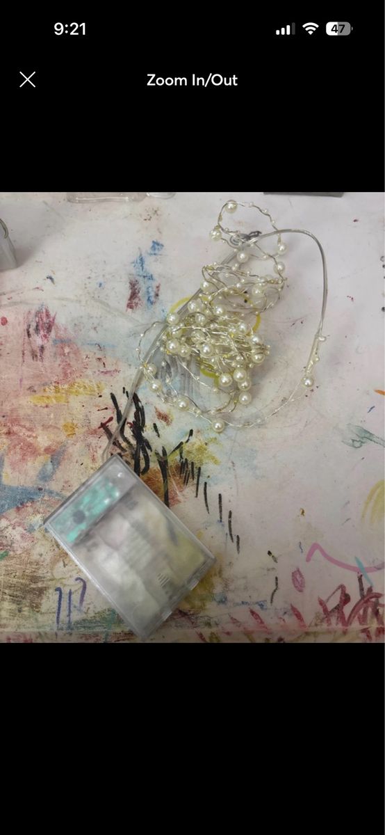 Pearl Garland String Lights with Battery Box