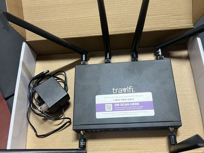 Travlfi JourneyXTR Router - No SIM Card Needed, Easy Activation