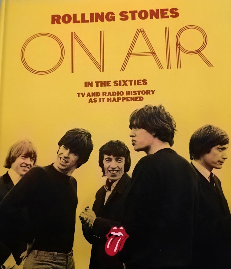 Rolling Stones "On Air in the Sixties" TV and Radio History Book Hardcover