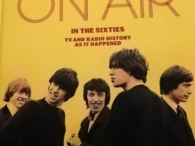 Rolling Stones "On Air in the Sixties" TV and Radio History Book Hardcover