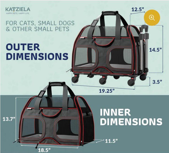 2 bags for cats or dogs