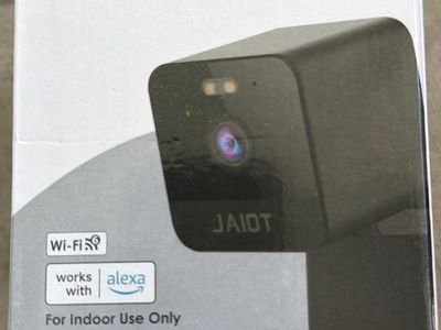 JAIOT Indoor Wired Security Camera - Works with Alexa, Wi-Fi 2.4/5.8GHz, USB-C Power