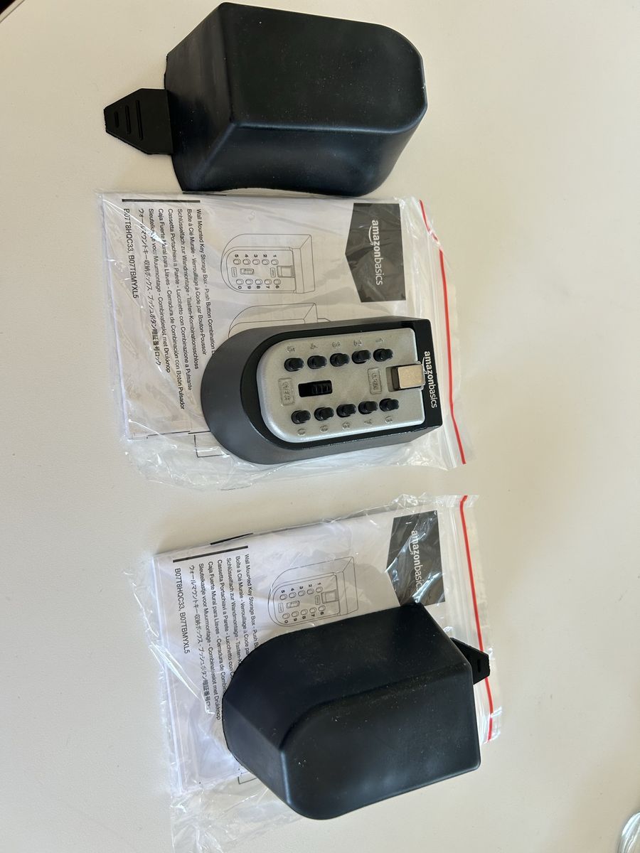 Two (2) Amazon Wall Mounted Key Storage