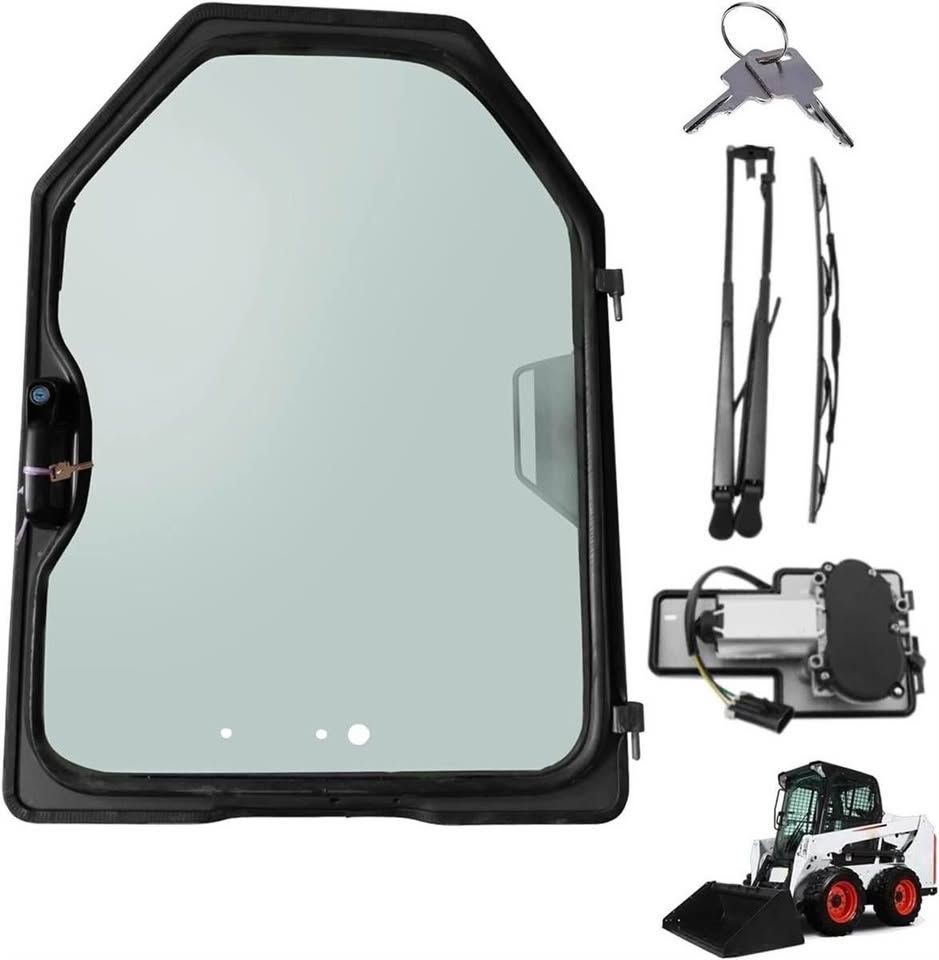 Front Door Frame & Window Assembly Kit Fit for Bobcat tractor