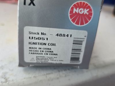 NGK U5051 Ignition Coil Set (Stock No. 48841) - Lot of 5
Honda Acura Saturn