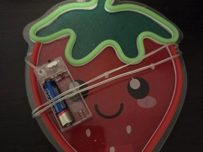 Strawberry LED light