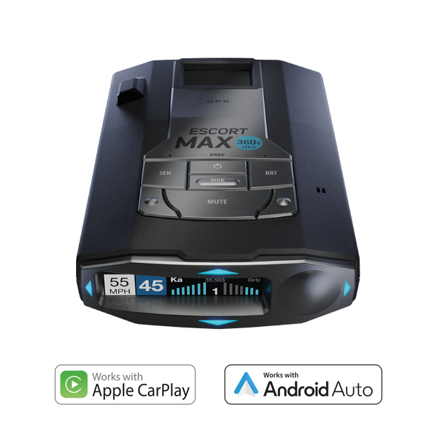 Escort MAX 360c MKii WiFi Radar Detector - SAVE $50 NEW