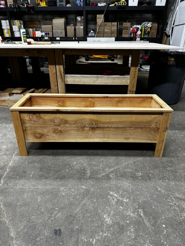 Solid Cedar Wood Planter Boxes