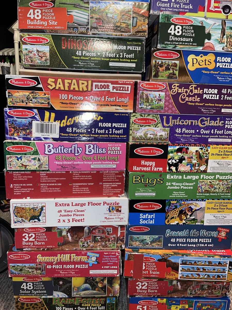 Melissa & Doug Puzzles - $6 Each