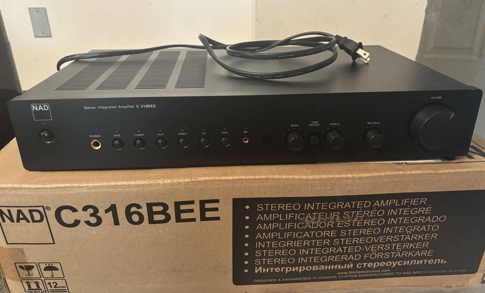 NAD 316BEE Stereo Amplifier