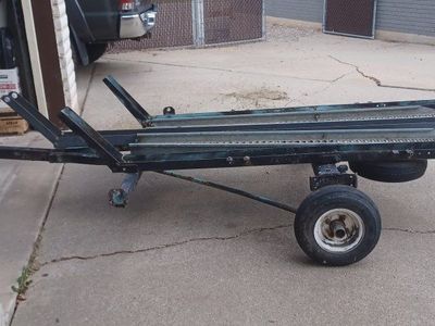 Utility Trailer for 3 Motorcycles or Dirt Bikes - Heavy Duty Steel Frame