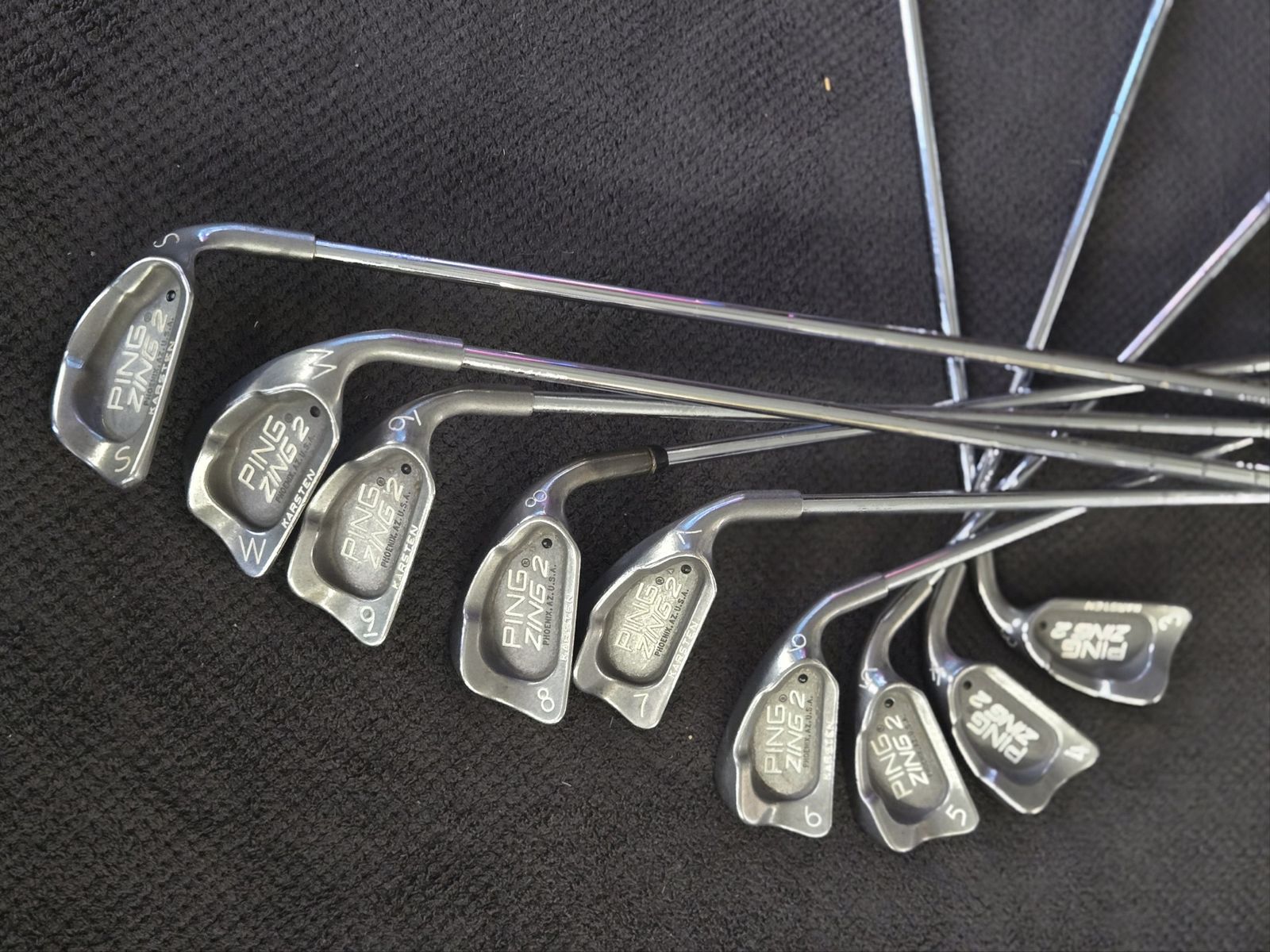 PING ZING 2 Irons Set (S, W, 9, 8, 7, 6, 5) - Right-Handed Golf Club Set