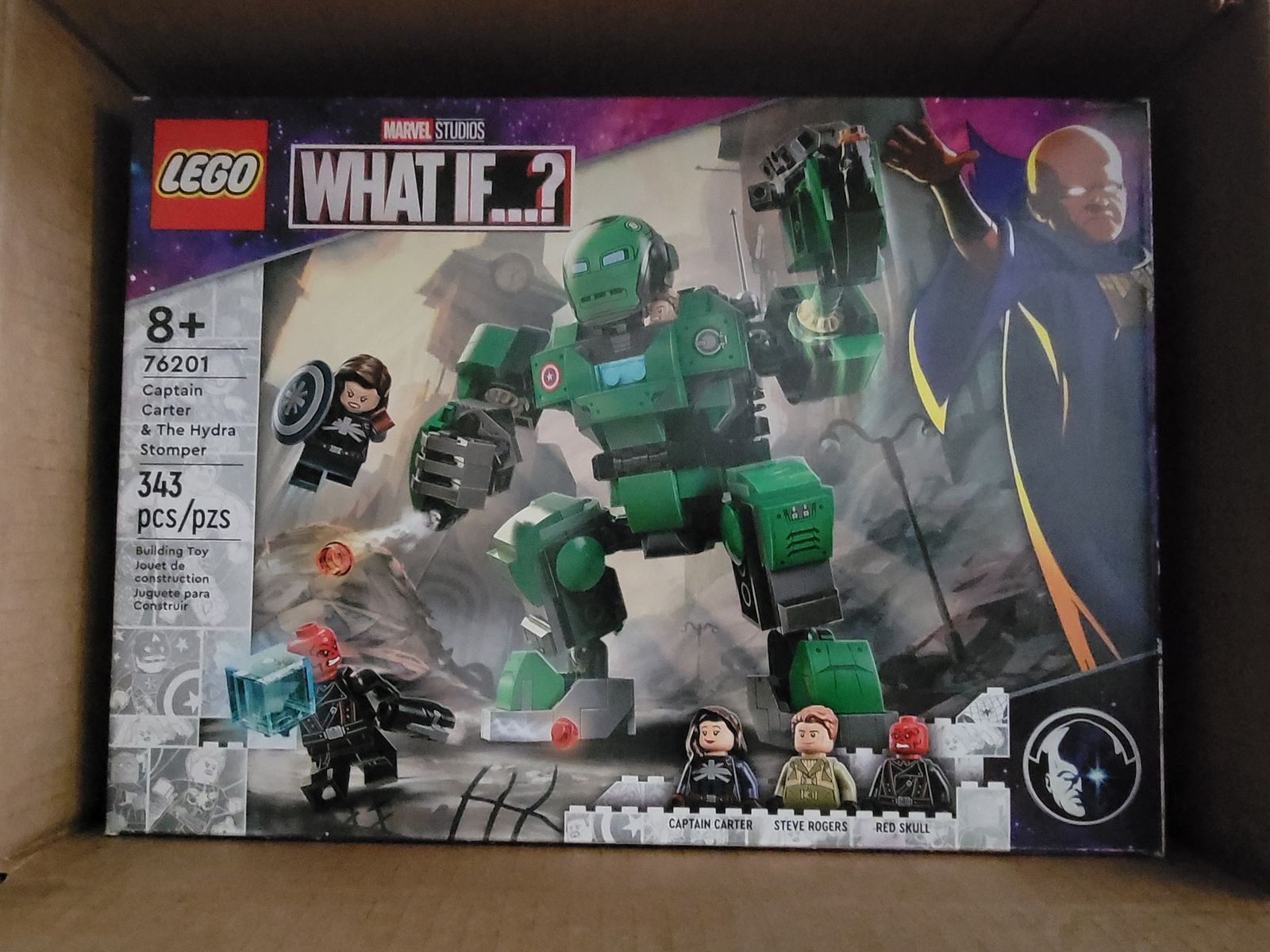 LEGO 76201 Super Heroes: Captain Carter & The Hydra Stomper