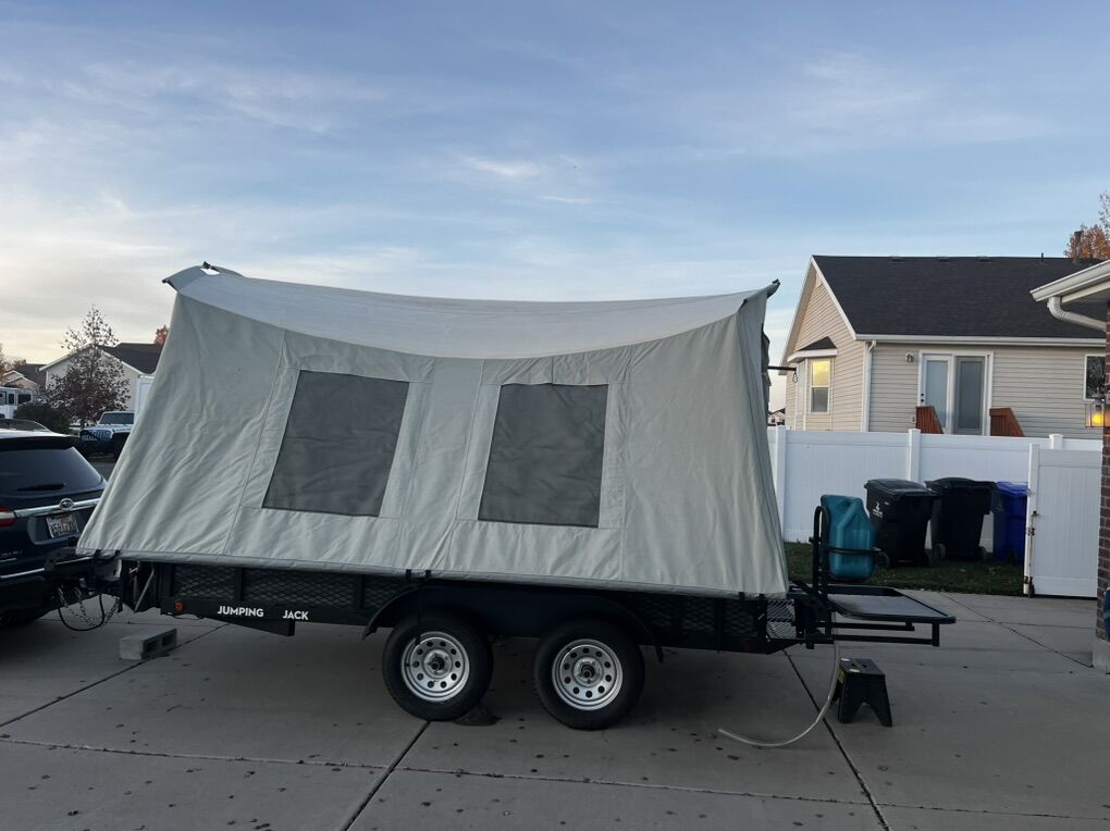 2021 6' X 12' Jumping Jack Jump Up Tent Trailer