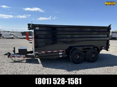 2026 PJ Trailers 7x14 14k Channel (D7) Scissor Lif