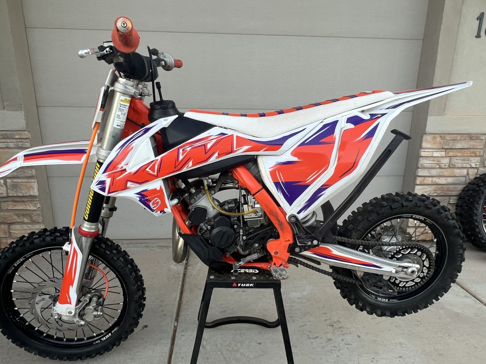 2021 KTM 85 SX - LECTRON - 17/14 AND 19/16 Big Wheel