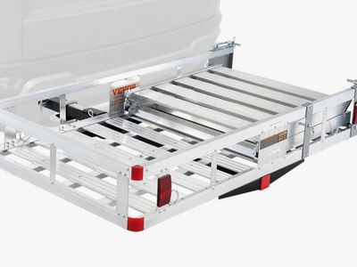Metal Foldable 53.3" L Van Ramp Aluminum Mobility Scooter Cargo Carrier