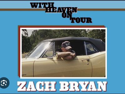 Zach Bryan 'With Heaven On Tour’ 6 Tickets