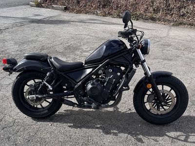 2017 Honda Rebel 500 - NEW TIRES