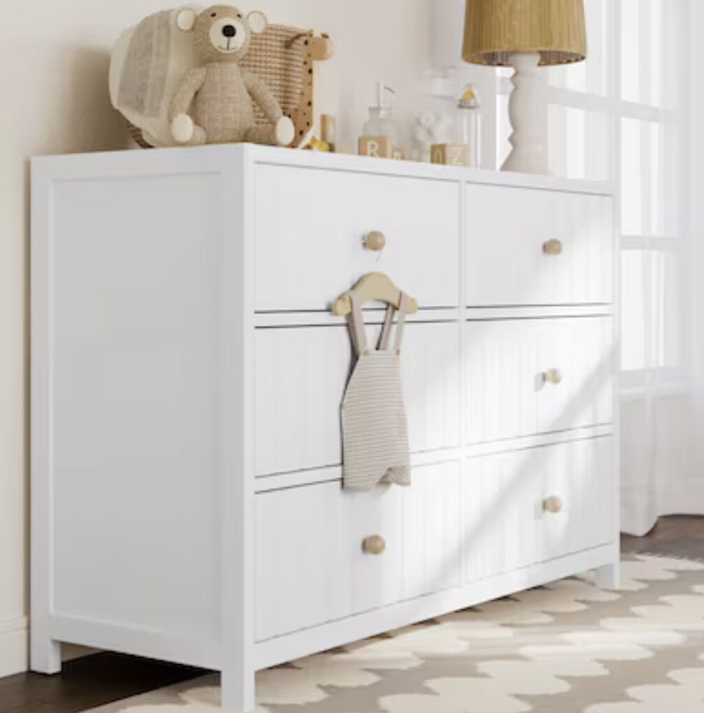 GARCO 6 Drawer Dresser - NEW