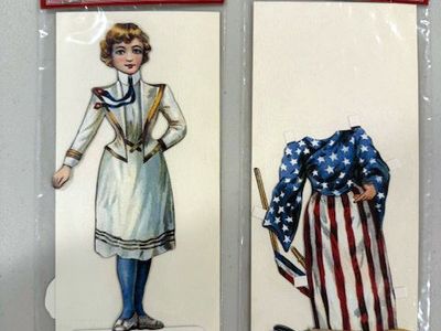 1983-1989 Reproductions of Old Time Paper Dolls, NEW in package