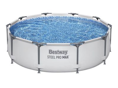 Bestway Steel Pro MAX 10ft x 30in Above Ground Frame Pool Set with Filter Pump