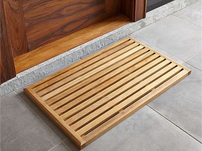 Luxury Teak Bathroom Set | Crate & Barrel + Costco + Bath Caddy