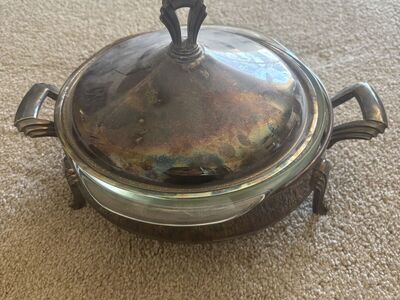 Silver Serving Dish