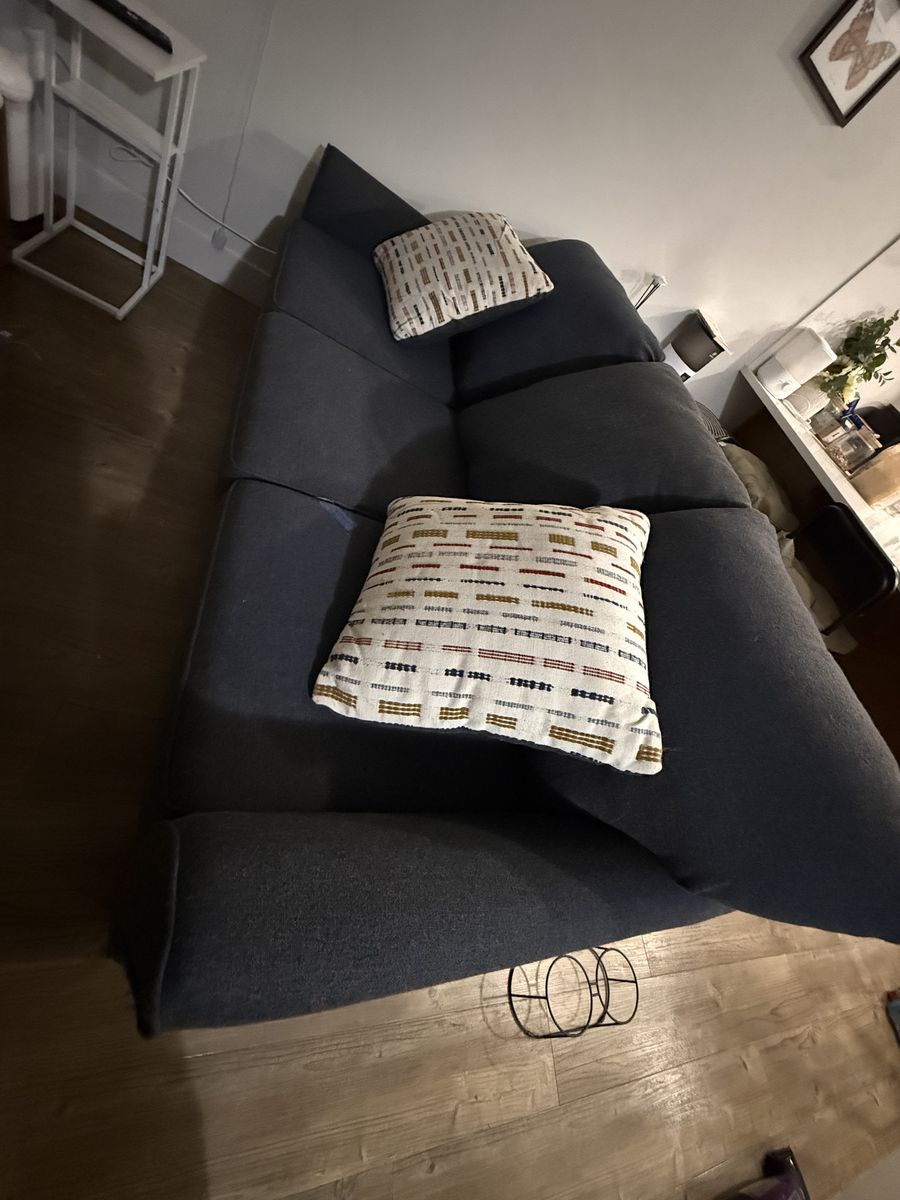Ashley Furniture Dark blue Sofa – Good Condition – $200