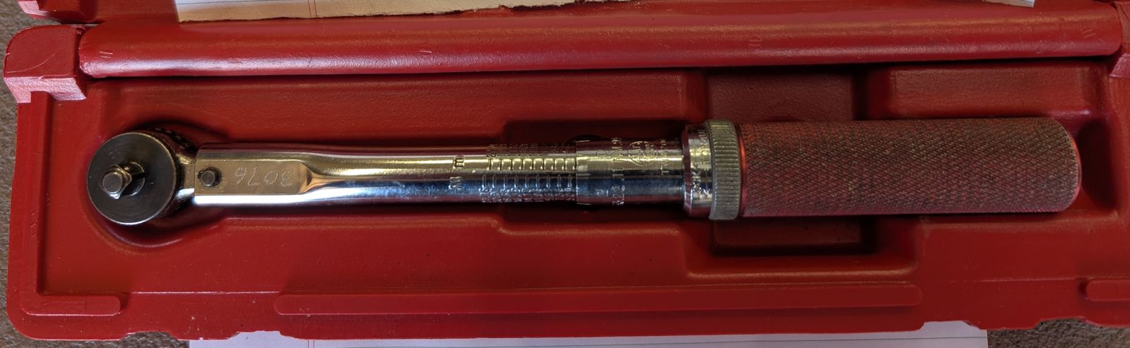 Mac, 1/4-in drive, 30-200 lb Torque wrench