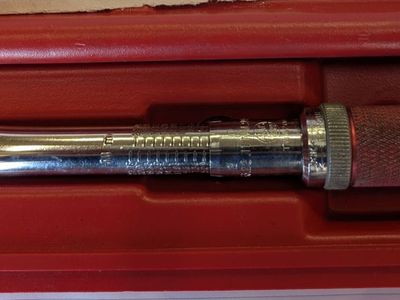 Mac, 1/4-in drive, 30-200 lb Torque wrench