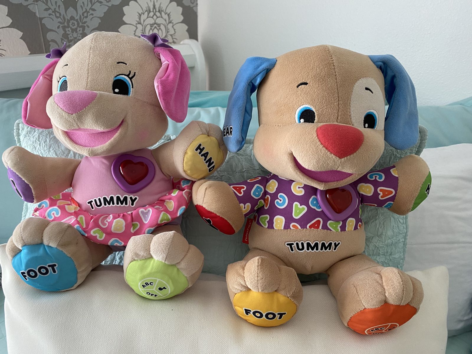 Fisher Price Plush Puppies Smart Stages Learning
