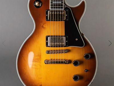 Vintage 1987 Gibson Les Paul Custom Lite - Sunburst | Clean Condition w/ Original Chainsaw Case