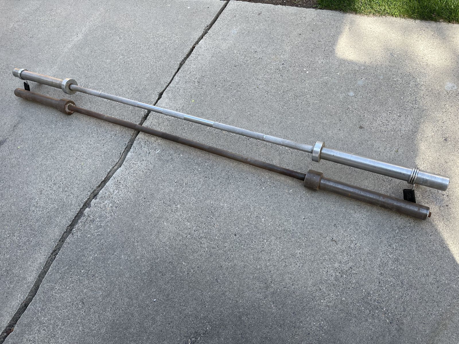 7 foot 45 lb Olympic Barbells